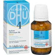 Biochemie DHU 4 Kalium chloratum D 6 Karto