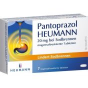 Pantoprazol Heumann 20mg bei Sodbrennen msr. Tabl. günstig im Preisvergleich