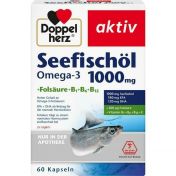 Doppelherz Seefischöl Omega-3 1000mg + Folsäure