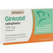 GINKOBIL ratiopharm 120 mg Filmtabletten günstig im Preisvergleich