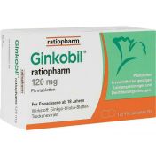 Ginkobil ratiopharm 120 mg Filmtabletten günstig im Preisvergleich
