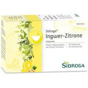 Sidroga Wellness Ingwer-Zitrone günstig im Preisvergleich