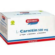 L-Carnitin 500mg MEGAMAX günstig im Preisvergleich