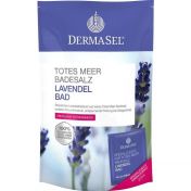 DermaSel Totes Meer Badesalz + Lavendel SPA