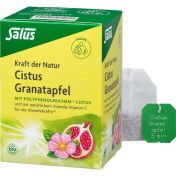Cistus Granatapfel Tee Kraft der Natur Salus günstig im Preisvergleich