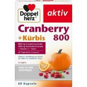 Doppelherz Cranberry + Kürbis Kaps.