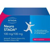 Neuro STADA 100mg/100mg Filmtabletten günstig im Preisvergleich