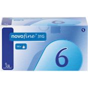 Novofine 6 Kanuelen 0.25x6mm 31G
