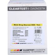 Cleartest Multi Drug Discreet Eco-Test 5-fach