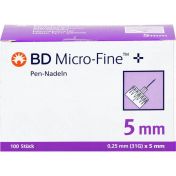 BD Micro Fine+ Pen Nadeln 0.25x5mm