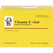 Vitamin E Vital 400mg Rennersche Apotheke günstig im Preisvergleich