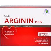 Arginin plus Vitamin B1+B6+B12+Folsäure