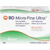 BD MICRO-FINE Ultra Pen-Nadeln 0.23x4 mm