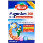 Abtei Magnesium 500 Plus Extra-Vital-Depot