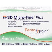 BD Micro Fine+ Pen Nadeln 0.23x4mm 32G günstig im Preisvergleich