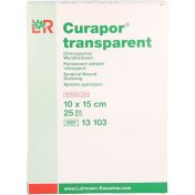 CURAPOR Wundverband steril transparent 10x15 cm
