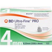 BD ULTRA-FINE PRO Pen-Nadeln 0.23 mm (32G) x 4 mm günstig im Preisvergleich