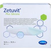 Zetuvit Plus Silicone steril 12.5x12.5 cm