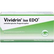 Vividrin iso EDO antiallergische Augentropfen günstig im Preisvergleich