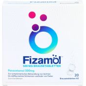 Fizamol 500 mg Brausetabletten günstig im Preisvergleich