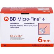 BD MICRO-FINE+ Pen-Nadeln 0.25x6 mm 31 G