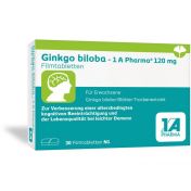 Ginkgo biloba - 1 A Pharma 120 mg Filmtabletten günstig im Preisvergleich