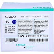 VENOFIX A 23 G 0.65mm blau