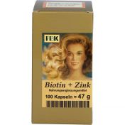 Biotin + Zink Haarkapseln