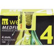 Wellion MEDFINE plus Pennadeln 4mm