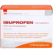 ibuprofen-Hemopharm 400mg Filmtabletten günstig im Preisvergleich