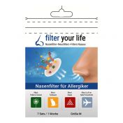 Filter Your Life Größe M Nasenfilter f. Allergiker