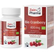 Bio Cranberry Vegi Kapseln 400 mg günstig im Preisvergleich