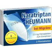 NARATRIPTAN HEUMANN  bei Migräne 2.5 mg Tabletten
