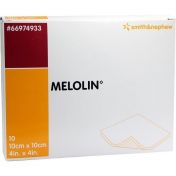 MELOLIN 10X10 WUNDAUFLAGE STERIL