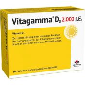 Vitagamma D3 2.000 I.E.Vitamin D3 NEM günstig im Preisvergleich