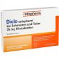 Diclo-ratiopharm bei Schmerzen und Fieber 25 mg im Preisvergleich