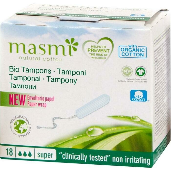MASMI Bio Tampons Super (18 Stück)