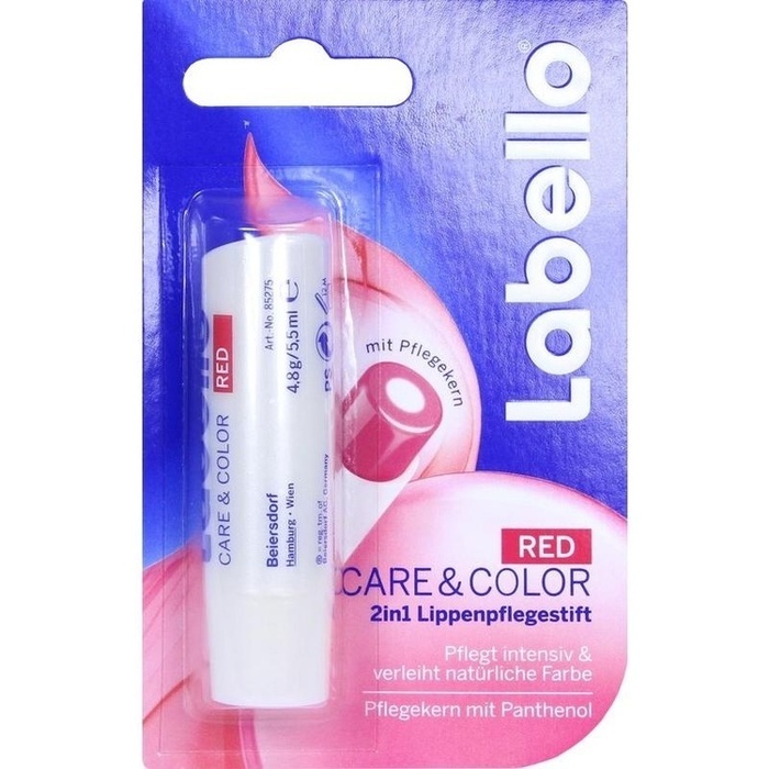 Labello Red Care And Color Lip Balm Review