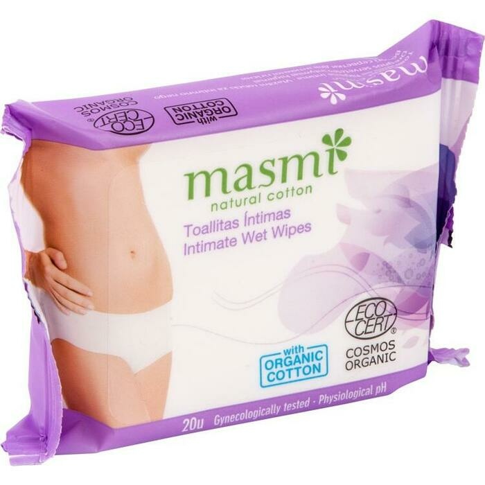 MASMI Bio Intimpflegetücher (20 Stück)