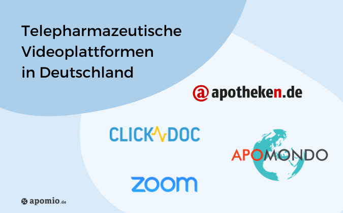 Telepharmazie: Per App und Videochatfenster Kunden modern beraten | apomio.de | Telepharmazeutische Videoplattformen in Deutschland